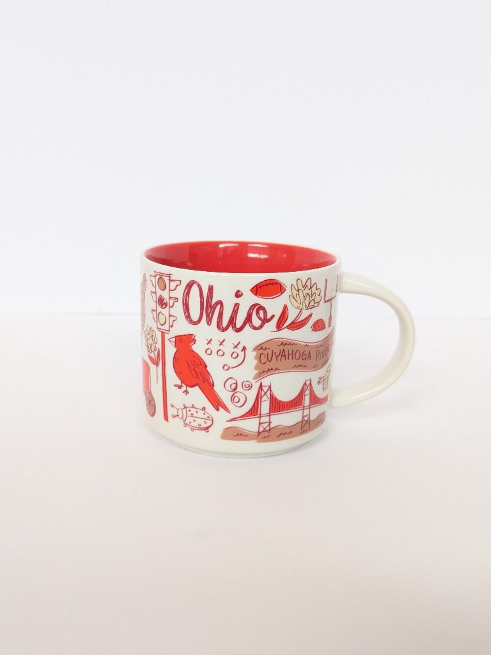 Starbucks Been There Series Ohio 14oz Ceramic Coffee Mug Cup Tea 2022